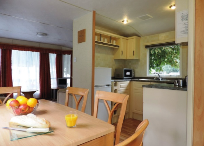 Otter Mobility dining area (Otter Mobility Bronze Caravan)